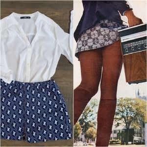 Vintage 1960's Mod Miniskirt